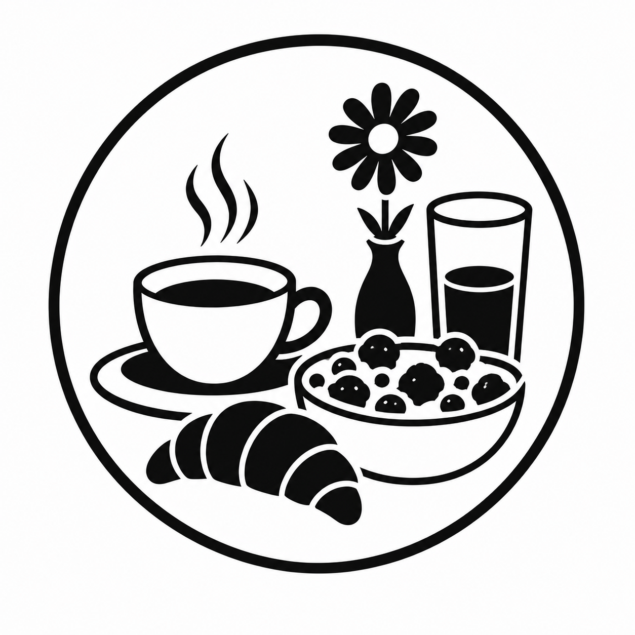Reichhaltiges Frühstücksbuffet im domus Hotel München Lehel